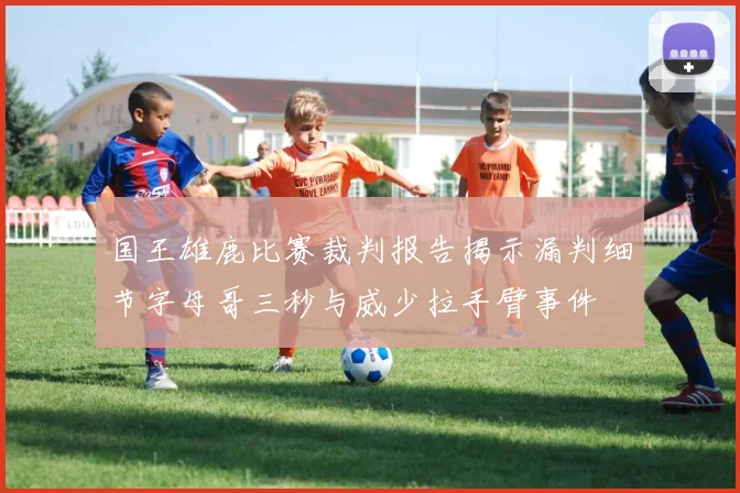 国王雄鹿比赛裁判报告揭示漏判细节字母哥三秒与威少拉手臂事件