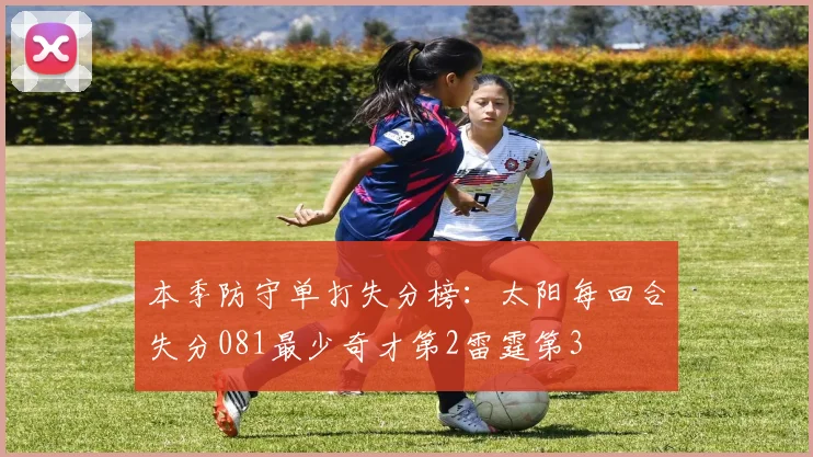 本季防守单打失分榜：太阳每回合失分081最少奇才第2雷霆第3